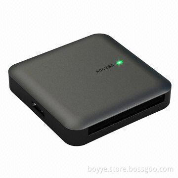 USB 3.0 Card Reader with Aluminum with Aluminum Metal Cover and Unique Apple Style Cover